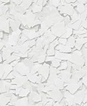 Semi-Transparent White Solid Flake