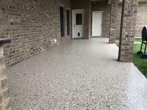 Roll on Rock® Flooring System - Residential