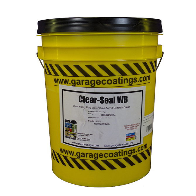 Acrylic Concrete Sealer - Clear-A-Thane Sealer